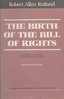 The Birth of the Bill of Rights 17761791