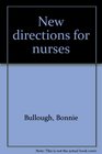 New directions for nurses