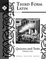 Third Form Latin Quizzes and Tests