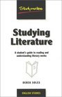 Studying Literature A Practical Guide to Reading  Understanding Fiction Poems Plays  Other Literary Forms