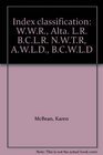 Index classification WWR Alta LR BCLR NWTR AWLD BCWLD