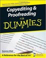 Copyediting  Proofreading For Dummies
