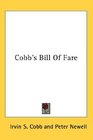 Cobb's Bill Of Fare