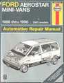 Haynes Repair Manual Ford Aerostar MiniVans 198696 Two Wheel Drive Models