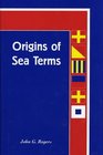 Origins of Sea Terms