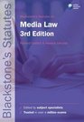 Blackstone's Statutes on Media Law