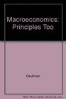Macroeconomics Principles Too