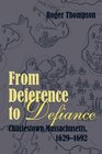 From Deference to Defiance