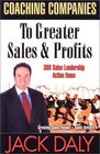 Coaching Companies to Greater Sales and Profits