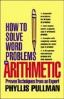 How Solve Word Problems in  Arithmetic