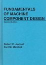 Fundamentals of Machine Component Design