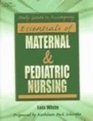 Study Guide to Accompany Essentials of Maternal  Pediatric Nursing