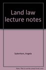 Land law lecture notes