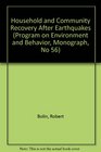 Household and Community Recovery After Earthquakes