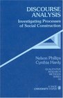 Discourse Analysis Investigating Processes of Social Construction