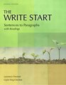 The Write Start Sentences to Paragraphs with Readings Second Edition