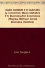 Basic Statistics For Business  Economics Basic Statistics For Business And Economics