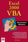 Excel 2000 VBA  Programmers Reference