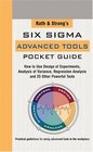 Rath  Strong's Pocket Guide to Advanced Six Sigma Tools