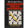 New York Times Crossword Puzzle Dictionary