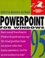 Powerpoint for Windows 95