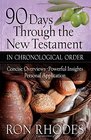 90 Days Through the New Testament in Chronological Order Helpful Timeline Powerful Insights Personal Application