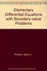 Elementary Differential Equations With BoundaryValue Problems