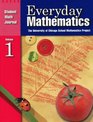Everyday Mathematics Student Math Journal 1
