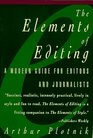 The Elements of Editing
