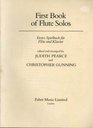 First Book of Flute Solos