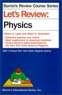 Barron's Regents Power Pack Physics  Barron's Regents Exams and Answers  Let's Review Book