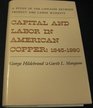 Capital and Labor in American Copper 18451990 A Study of the Linkages between Product and Labor Markets