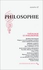 Philosophie n 42  Thologie et Philosophie