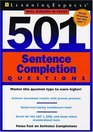 501 Sentence Completion Questions