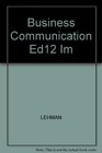 Business Communication Ed12 Im