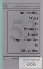 53 Interesting Ways to Promote Equal Opportunities in Education