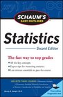 Schaum's Easy Outline of Statistics Second Edition
