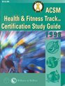 Acsm Health  Fitness Track Certification Study Guide 1998