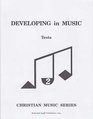 Developing in Music Tests