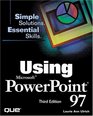 Using Microsoft PowerPoint 97
