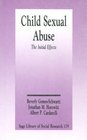 Child Sexual Abuse : The Initial Effects (SAGE Library of Social Research)