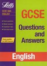 GCSE Questions and Answers English