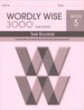 Wordly Wise 3000 Grade 5 Test Book