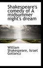 Shakespeare's comedy of A midsummer night's dream