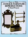 EasytoMake Antique Furniture Reproductions  15 Small Projects