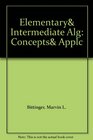 Elementary Intermediate Alg Concepts Applc