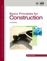 Workbook for Huth's Residential Construction Academy Basic Principles for Construction 3rd