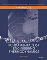 Appendices t/a Fundamentals of Engineering Thermodynamics Eighth Edition
