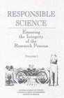 Responsible Science Volume I Ensuring the Integrity of the Research Process