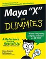 Maya X for Dummies